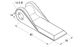 Dropside Hinge (Excludes Pin 60131)