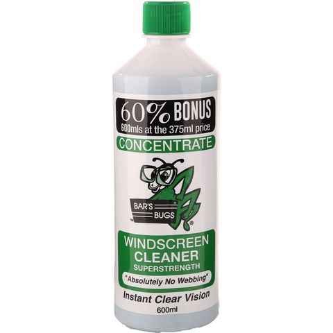 Bars Bugs Windscreen Cleaner 600Ml