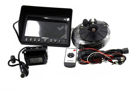 7 Inch Rear View Camera Kit 12/24V