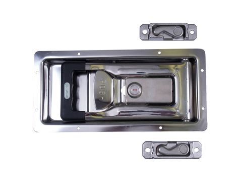 Recessed Door Lock Kit S/S