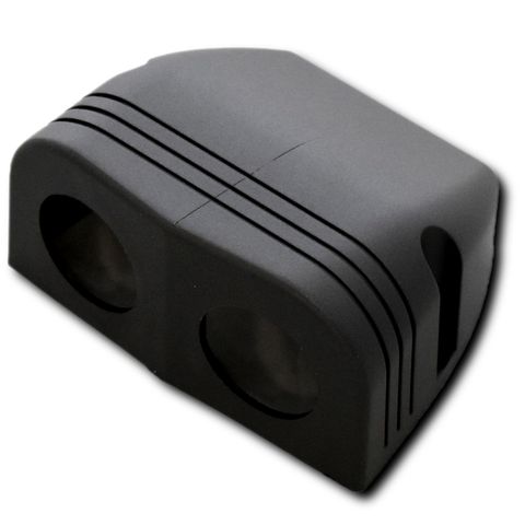 Accessory Socket Housing Double - Black