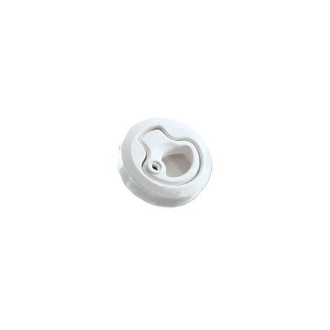 Lock Flush-Pull Latch,White