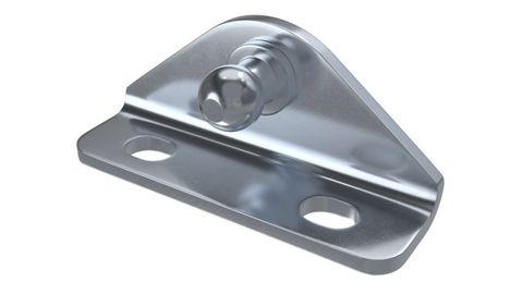 Bracket R/Angle 10MM Int Ball 3.0MM