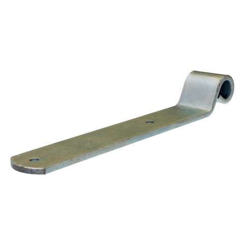 Strap Hinge Raw Bushed 10''