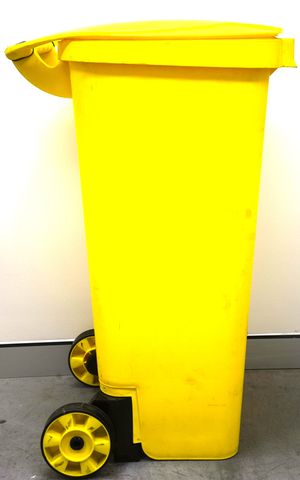 Sportsgoods Storagebin 120Ltr Yellow Loc