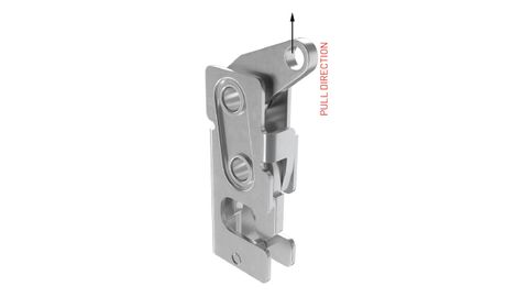 Rotary Latch S/S  R/H Top Thru-Hole