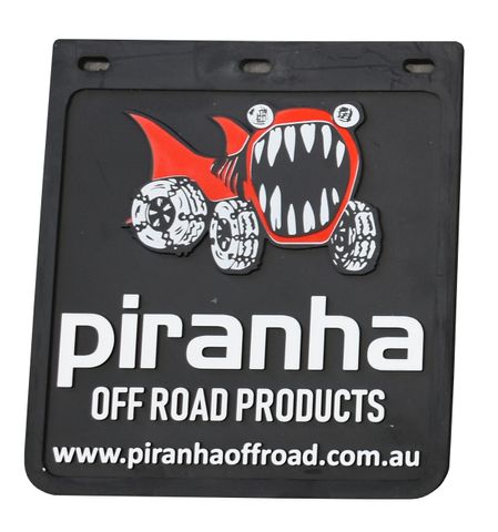 Mudflap 232X249MM Black-Piranha