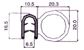 Pinchweld Side Mount Grip3.0-6.0MM-V