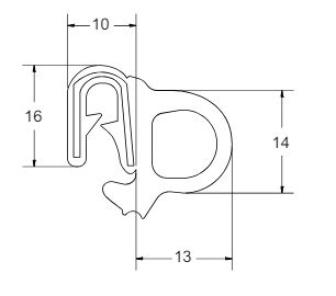 Pinchweld Side Mount Grip1.5-2.5MM-V