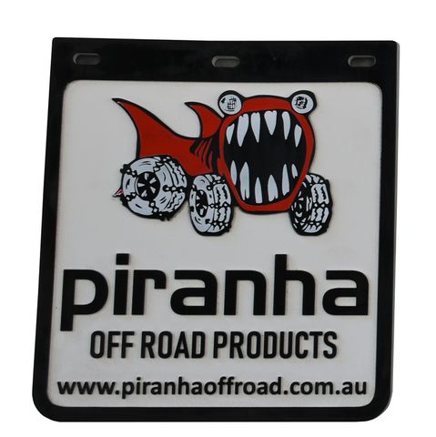 Mudflap 232X249MM White-Piranha
