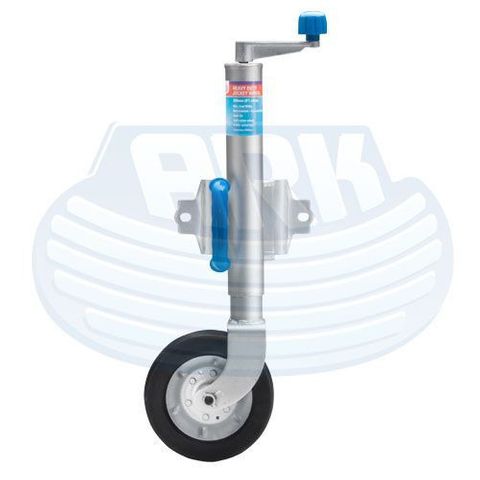 HEAVY DUTY JOCKEY WHEEL - 8 STEEL RIMM