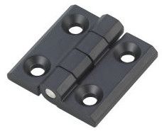 Hinge Blk 40X40 CounterSunk Holes