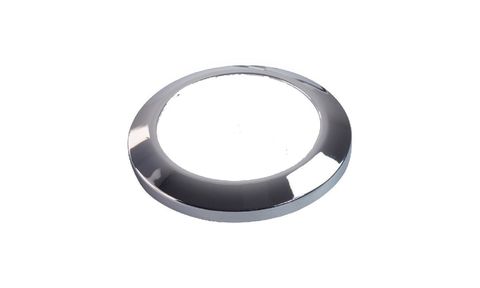 70mm Interior Light - CHROME/BLK 10-15V