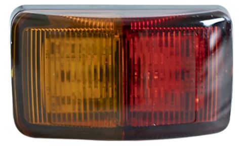 62mm Red / Amber Marker 10-30V 10 Pack