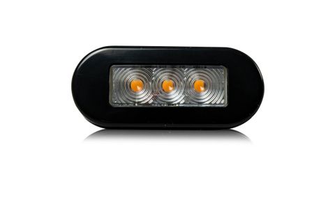 75mm Amber Marker / Sub DI 10-30V 10 Pac