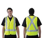 Vest Hi Vis Day/Night Yellow S