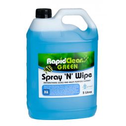 Rapidclean Spray and Wipe - Heavy Duty Cleaner 5lt