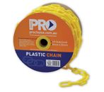 Safety Chain Yellow Plastic 8mm x 25m *#