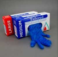 Vinyl Glove RC Blue Extra Large Powder Free Box 100