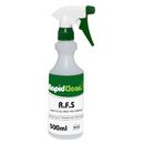 Dispenser Bottle 500ml Rapidclean RFS Rinse Free Sanitiser Printed - BOTTLE ONLY