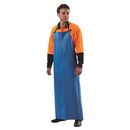 Apron PVC Full length Blue