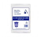 Garbage Bin Liner 82ltr HD Natural Ctn 250