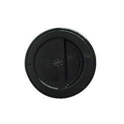 Cup Universal lid suits 8,12 &16 oz Black ctn 1000