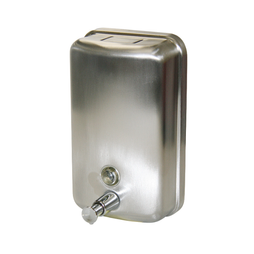 Dispenser Liquid Soap Verticle Stainless Steel 1.1lt
