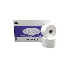 RapidClean Little Jumbo Toilet Paper 1ply 260m Ctn of 18 Rolls