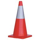 Orange Hi-Vis Traffic Cone with Reflective Band 700mm *#