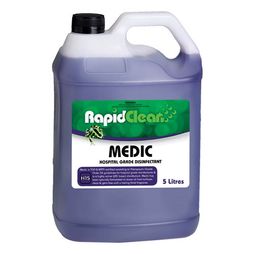 Rapidclean Medic Hospital Grade Disinfectant 5ltr