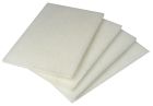 Scourer DuraClean No.105 Non-Scratch scour Pad White