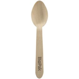 Teaspoon 10cm Wooden FSC 100%  2000 ctn Uncoated