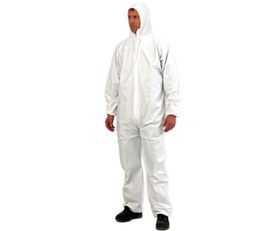 Provek Coveralls Disposable White Size XL