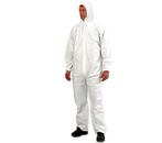 Provek Coveralls Disposable White Size L