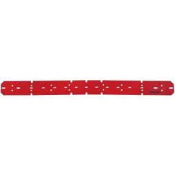 i-mop XL Squeegee Front Rubber Red Linatex