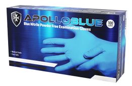 Glove Apollo Nitrile Blue XLarge Box 100