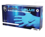 Nitrile Glove Blue Large Box 100
