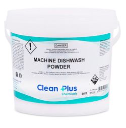 Clean Plus Machine Dishwashing Powder 5kg