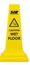Sign Safety Cone 21" Sentry Wet Floor Yellow