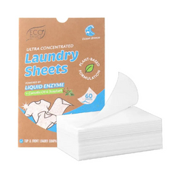WM Eco Basics Laundry Sheets 60 pack  - Ocean breeze