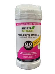 Wipe Eden Green Graffiti Remover Wipes 80 Tub