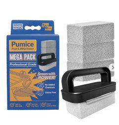 Pumice WM Pool & BBQ Eraser Mega 4 Pack