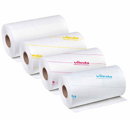 Cloth Vileda MicronOne Blue Roll (180 sheets)