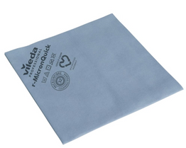 Cloth Vileda r-Micron Quick Blue pkt5