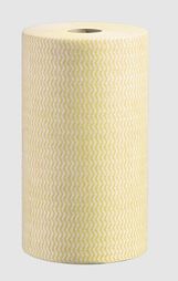 Cloth Heavy Duty Wipes Calypso 45m Roll Yellow 50x30cm