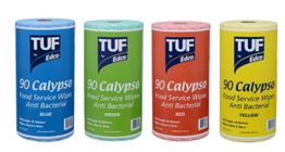 Cloth Heavy Duty Wipes Calypso 45m Roll Yellow 50x30cm