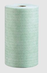 Cloth Heavy Duty Wipes Calypso 45m Roll Green 50x30cm
