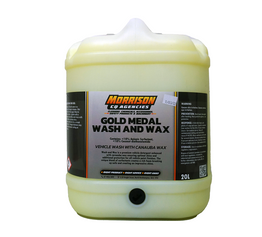 MCQ Gold Medal Wash and Wax - Vehicle Wash w/Carnauba Wax 20ltr