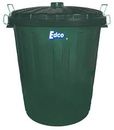 Edco Plastic Garbage Bin & Lid 73L